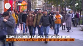Elevii români citesc și înțeleg greu