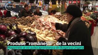Legea 51 la sută produse româneşti va umple rafturile cu alimente de la vecini
