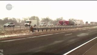 O furtună violentă de zăpadă s-a abătut asupra statului american Dakota de Nord (VIDEO)