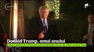 Donald Trump este omul anului 2016!