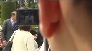 "Du-te în ţara ta şi protestează!". Românul care a sărit la premierul Spaniei va fi expulzat (VIDEO)