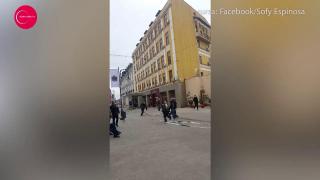 (VIDEO) Incendiu violent la Iaşi, o femeie transportată la spital cu arsuri la faţă