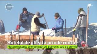 Turiştii care vor urca la Hotelul de Gheaţă de la Bâlea Lac vor avea camere decorate cu simboluri din filme care au făcut istorie