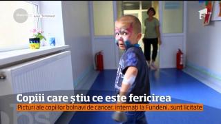 Arta salvează vieţi. Picturi ale copiilor bolnavi de cancer, internaţi la Fundeni, sunt licitate
