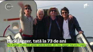 Mick Jagger a devenit tată pentru a opta oară