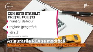 Prețul asigurării obligatorii va fi stabilit în funcție de noi condiții