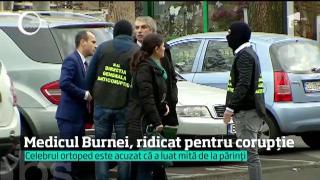 Faimosul medic Gheorghe Burnei, acuzat că a făcut experimente pe copii, a fost ridicat pentru 17 fapte de corupţie