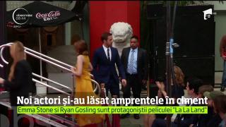 Emma Stone si Ryan Gosling, protagoniștii peliculei "La La Land"