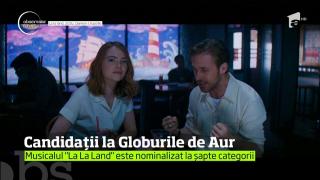 Lista nominalizărilor la Globurile de Aur 2017