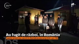 Condamnaţi să fie ilegali! Şapte sirieni, găsiţi intr-un canal care trecea printr-o pădure din Dâmboviţa