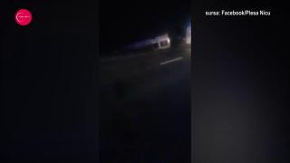 Accident grav în Călăraşi: Un microbuz cu 19 pasageri s-a răsturnat. Imagini dramatice de la locul accidentului