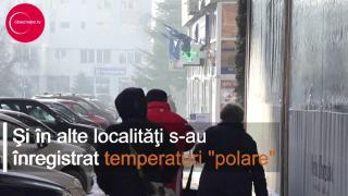 Ger de crapă pietrele: MINUS 22 DE GRADE în Harghita, cea mai scăzută temperatură a iernii