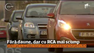 Fără daune, dar cu RCA mai scump