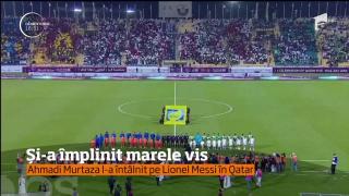 Băieţelul afghan, care îşi făcuse dintr-o pungă un tricou cu numele lui Messi, şi-a cunoscut idolul!