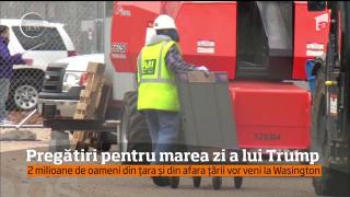Ultimele pregătiri pentru punerea oficială în funcţia de preşedinte SUA a lui Donald Trump