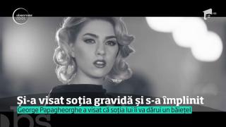 George Papagheorghe, aka Jorge, a visat că soţia îi va dărui un băieţel!