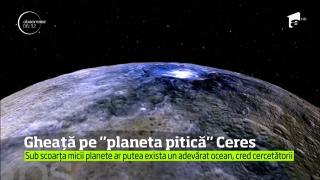 Un cercetător afirmă că ar putea exista viaţă pe planeta pitică Ceres