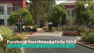 Facebook va marca ştirile false