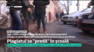 Plagiatul se "predă" în şcoală!