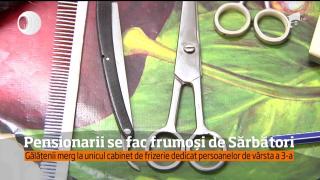 Pensionarii din Galați se fac frumosi de Sărbători