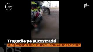 Doi oameni au murit pe Autostrada Soarelui, într-un accident rutier