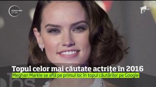 Google a realizat un top al celor mai căutate actriţe de pe internet din acest an