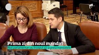 Noii parlamentari au început să-și preia mandatele
