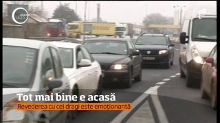 Românii plecați în străinătate vin acasă de sărbători
