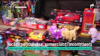 Bucuria comercianţilor de jucării, întreruptă de inspectorii de la Protecţia Consumatorului