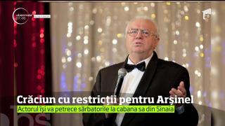 Regim alimentar sever de Crăciun pentru Alexandru Arşinel