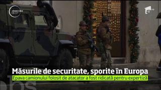 Măsurile de securitate au fost sporite în Europa! Autorul atacului de la Berlin este în libertate