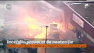 Un incendiu a izbucnit în orașul american Columbus