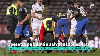 Viaţa de la zero, la 15 ani. Ionuț a fost operat de acceași boală care l-ar fi răpus pe Patrick Ekeng (VIDEO)