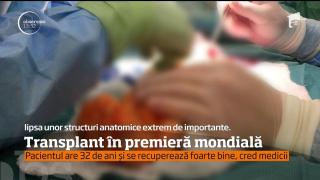 Transplant în premieră mondială. Chirurgii i-au grefat braţul stâng unui bărbat născut fără acest membru