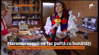 Maramureșenii și bucovinenii ne fac poftă cu bunătăți
