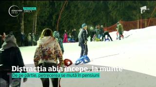 Pe schiuri înainte de marele ospăț de Crăciun