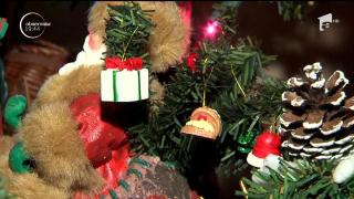 Casa cu 110 brazi de Crăciun!