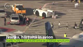 Fiica lui Donald Trump, hărțuită în avion