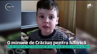 Oraşul Faptelor Bune de la Radio Zu a ajutat la strângerea a 238.000 de euro, pentru ca Alex să fie salvat