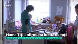 Mama Țiți, infirmiera de la spitalul Marie Curie, iubită de toți