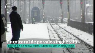 Spectacolul de pe Valea Prahovei, în a doua zi de Crăciun, a fost de coşmar (VIDEO)