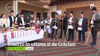 În Țara Hațegului, turiștii au fost primiți de Crăciun așa cum cere tradiția locului