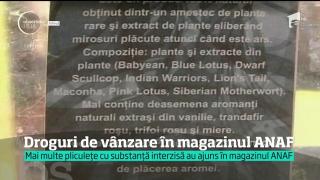 Situaţie incredibilă în Târgu Jiu! Mai multe pliculețe cu droguri au ajuns în magazinul ANAF (VIDEO)