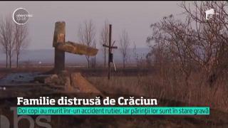 Dramă în Satu Mare: Doi copii au murit într-un accident de maşină, iar părinții lor sunt în stare gravă (VIDEO)