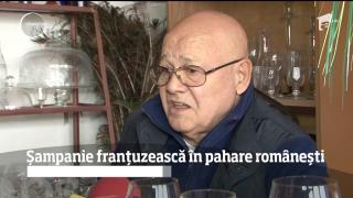 Şampania franţuzească se bea din pahare româneşti