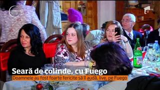 Seară de colinde cu Fuego în Piatra Neamț, oraşul în care artistul şi-a câştigat primii bani!
