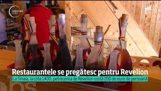 Restaurantele româneşti se pregătesc pentru Revelion (VIDEO)