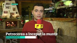 Petrecerea a început deja în pensiunile de pe Valea Prahovei