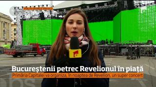 REVELION 2017. "Selfie de București": Se anunţă super spectacol în stradă. Zeci de artişti vor urca pe scenă în noaptea dintre ani