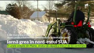 O furtună de zăpadă a paralizat mai multe state din SUA